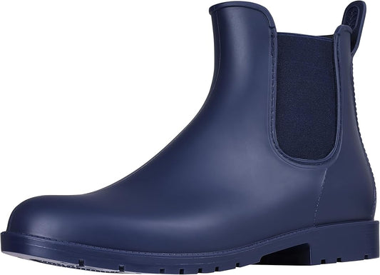Asgard Women's Ankle Rain Boots Waterproof Chelsea Boots