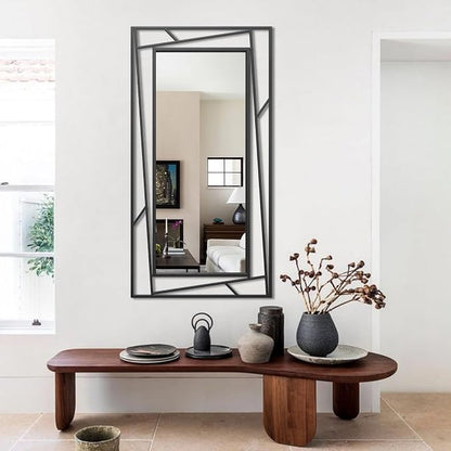 Rectangular Wall Mirror, Hang Horizontally or Vertically - Image 3