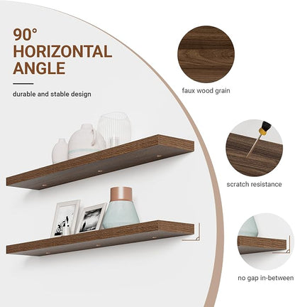 Heimlove 9.3" Deep Floating Shelves - Image 5