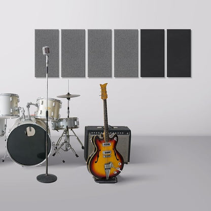 UMIACOUSTICS 4 PCS Acoustic Panels, 2“ Thick 23.6" x 11.8" Fiberglass Sound - Image 6