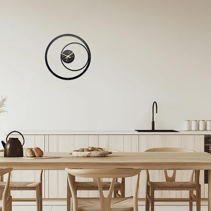 Minimalist Metal Wall Clock - Image 6