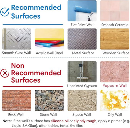 COMSTICKC 3D Faux Brick Wall Panels Peel and Stick, Not Real Brick, Small Size - Image 9