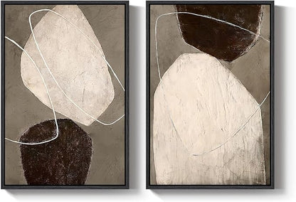 Framed Modern Abstract Wall Art - Image 9