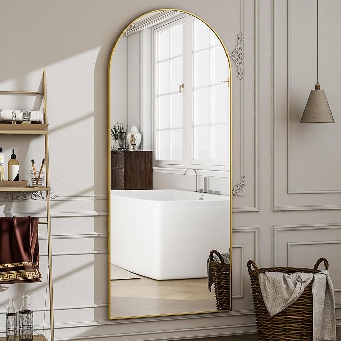 57" x 20" Arched Full Length Mirror - Image 5