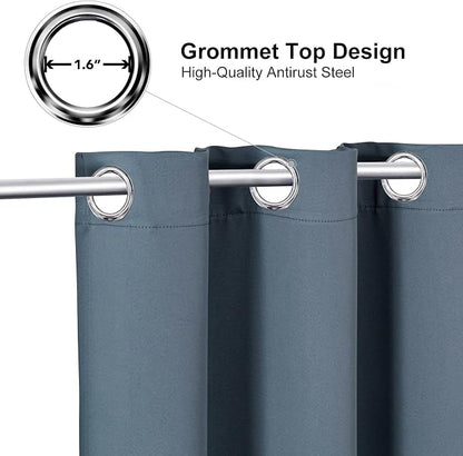 ChrisDowa Grommet Blackout Curtains - Image 3