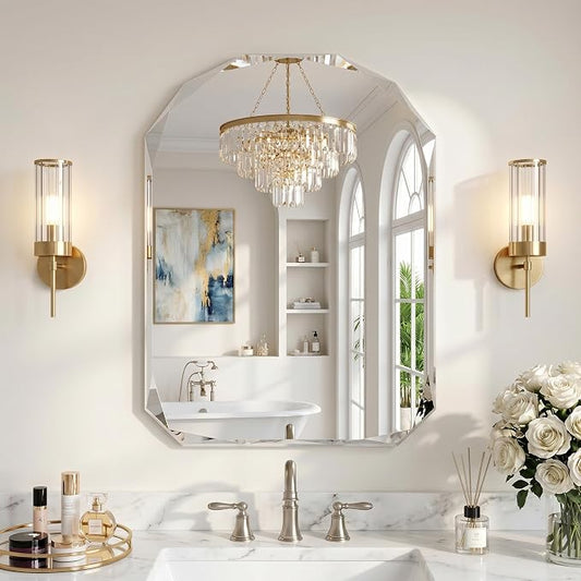 Suidia Bathroom Mirror, Frameless Bathroom Mirror by SuidiaMirror