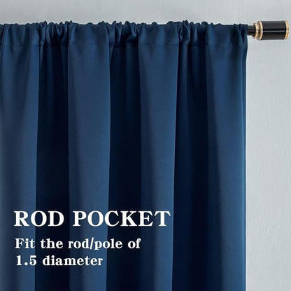 Custom Curtains for Bedroom Customsize, Grommet Light Blocking Drapes for - Image 2