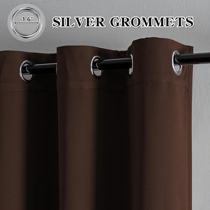 IGEMAEVE Custom Curtains for Living Room 1 Panel, Grommet Light Blocking Drapes - Image 2