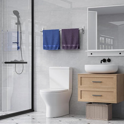 Powools Brushed Nickel Towel Rack - Image 4