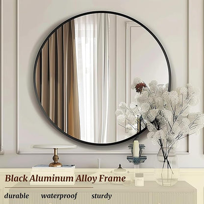 Mirror 18 inch, Round Wall Mirrors, Round Mirrors - Image 2