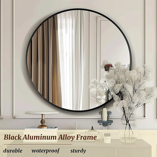 Mirror 18 inch, Round Wall Mirrors, Round Mirrors - Image 2