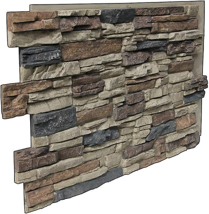 Lightning Ridge 48 in. x 24 in. Class A Fire Rated Faux Stone Siding Panel - Image 5