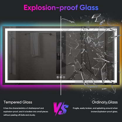 Antok 32"x 72" LED Bathroom Mirror - Image 9