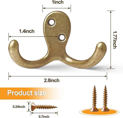 CBWLWJ 10 Pack Coat Hooks Wall Hooks - Image 6