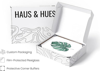 HAUS AND HUES Green Plant Art Print Set of 4-16x20 - Image 4