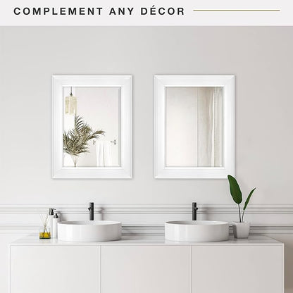 MCS 15 x21 Inch Wall Mirror, 21x27 Inch Overall Size - Image 5