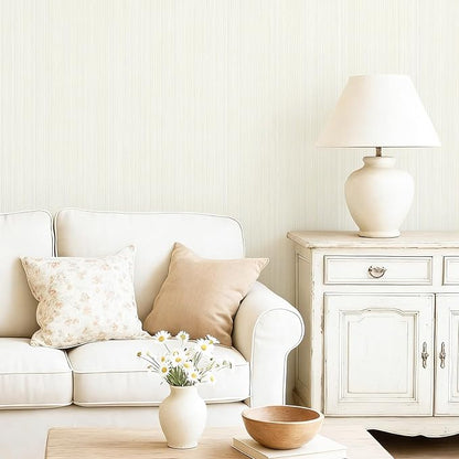 YXTII 20.8" x 196.8" Grasscloth Peel and Stick Wallpaper - Image 6