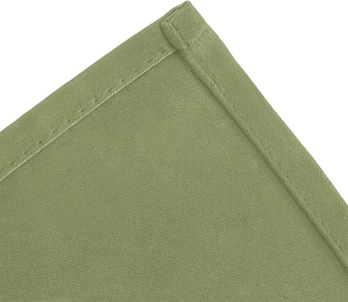 LEMOMO Sage Green Thermal Blackout Curtains/52 x 54 Inch/Set of 2 Panels Room - Image 7