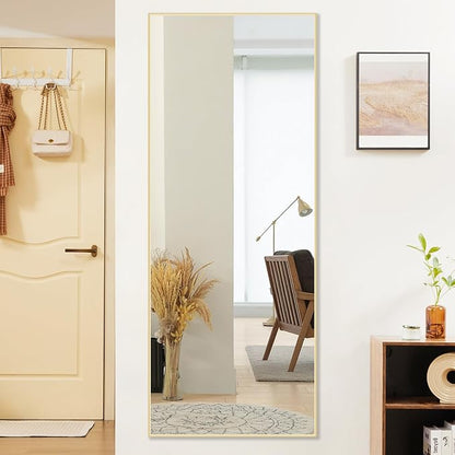 Sweetcrispy 64"x21" Full Length Mirror, Leaning or Standing Full Body Mirror - Image 2