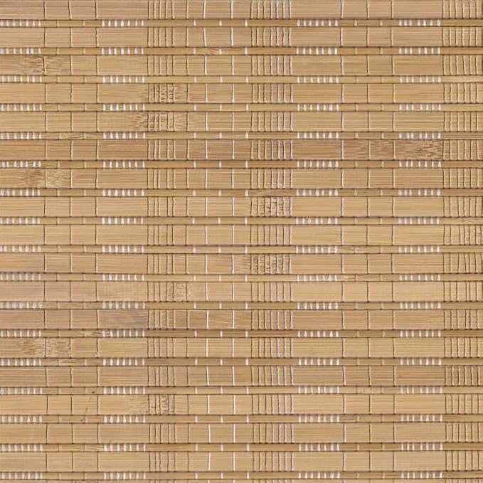 Letau No Drill No Tools Cordless Wood Window Shades Blinds, Bamboo Light - Image 4