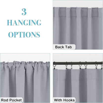 RYB HOME Kitchen Window Curtains - Image 6