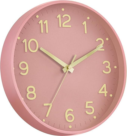 Roymnie Wall Clock 12 Inch Silent Wall Clocks Battery Operated-Modern Non - Image 8