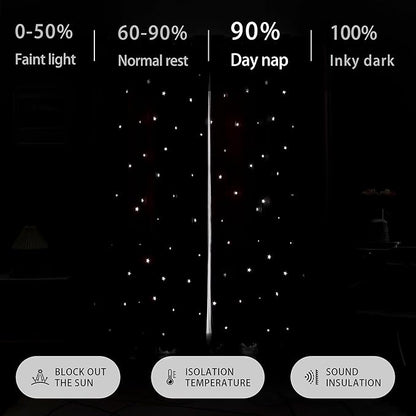 XiDi Dream Star Blackout Curtains - Image 5