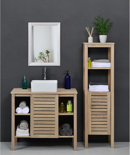 AAZZKANG Rectangular Wall Mirror Decorative Wood Framed Mirrors - Image 6
