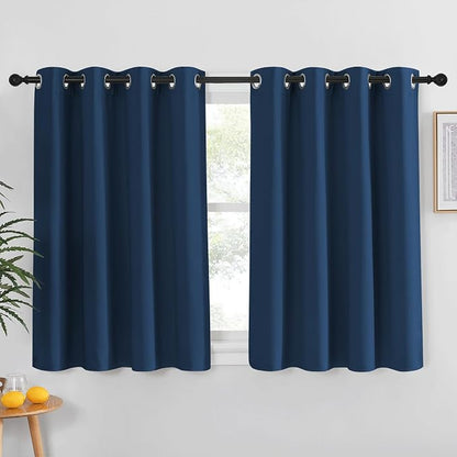 NICETOWN Moroccan Blue Blackout Curtain by NICETOWN