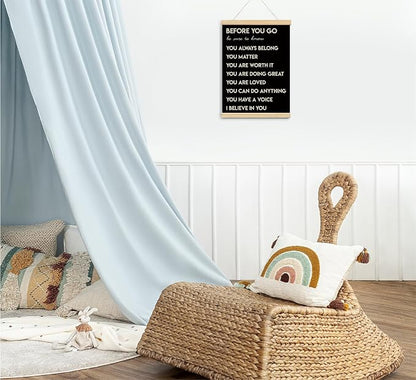 foedor Mental Health Posters, Positive Affirmations Wall Sign Decor Posters - Image 2