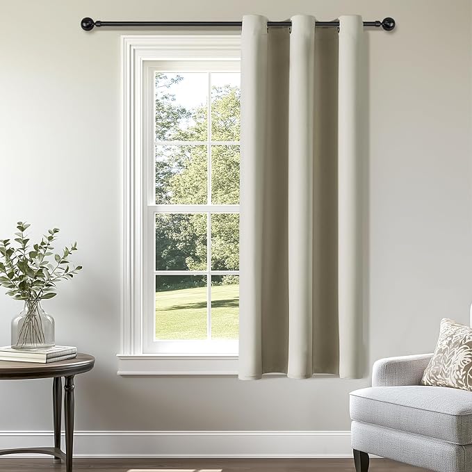 ChrisDowa Blackout Curtains 48 inches Long by ChrisDowa