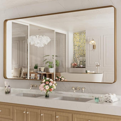 LOAAO 72X36 Inch Bathroom Mirror by LOAAO