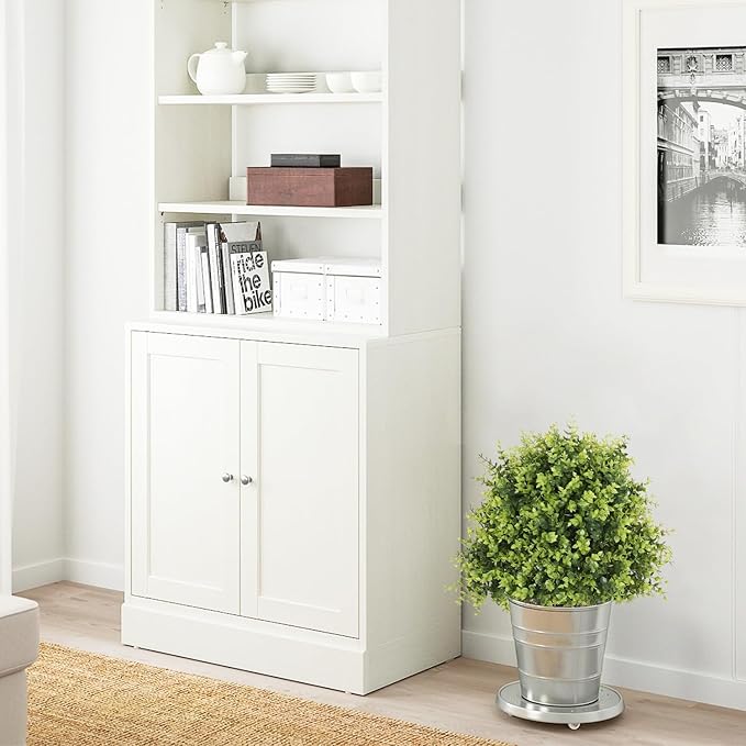 THE BLOOM TIMES 2ft Faux Boxwood Plants Outdoor Set of 2, Topiary Balls Artificial Outside Trees, 24" UV Resistant Fake Greenery Bushes & Shrubs for Front Porch Planter