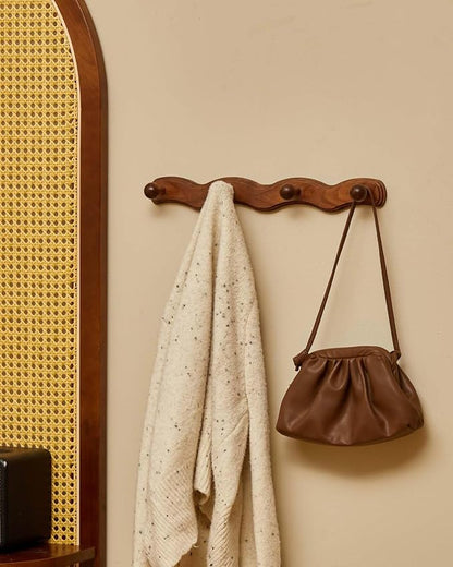 Wood Coat Rack Wall Mount - Image 9