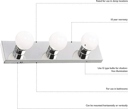 Design House 500892 4-Light Vanity Strip Light Contemporary Dimmable - Image 11
