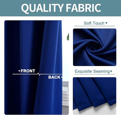 ChrisDowa Blackout Curtains 108 Inches Long - Image 3