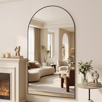 Suidia 76"x44" Arched Full Length Mirror - Image 2