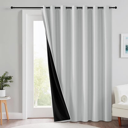 RYB HOME 100% Blackout Room Divider Curtains by RYBHOME