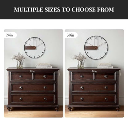 Cuspin 24 Inch Large Wall Clock, Modern Battery Operated Clocks - Image 6