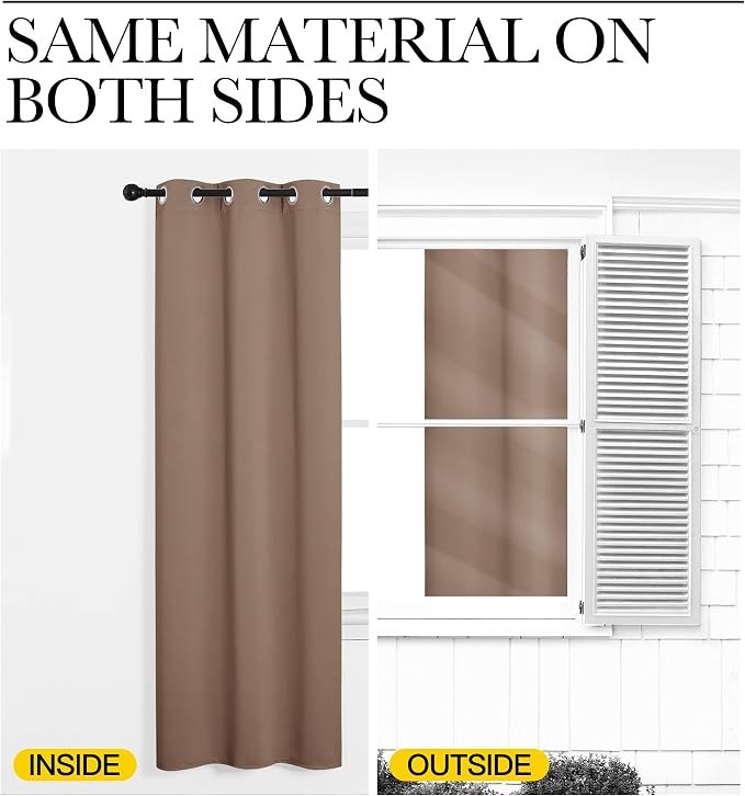 NICETOWN Noise Reducing Room Dividers Curtains Screens Partition Panels - Image 5