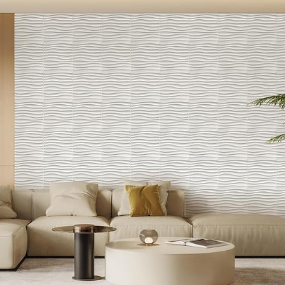Heikki 30 Pack 3D Wall Panel for Interior Wall Décor, PVC Flower Textured Wall - Image 6