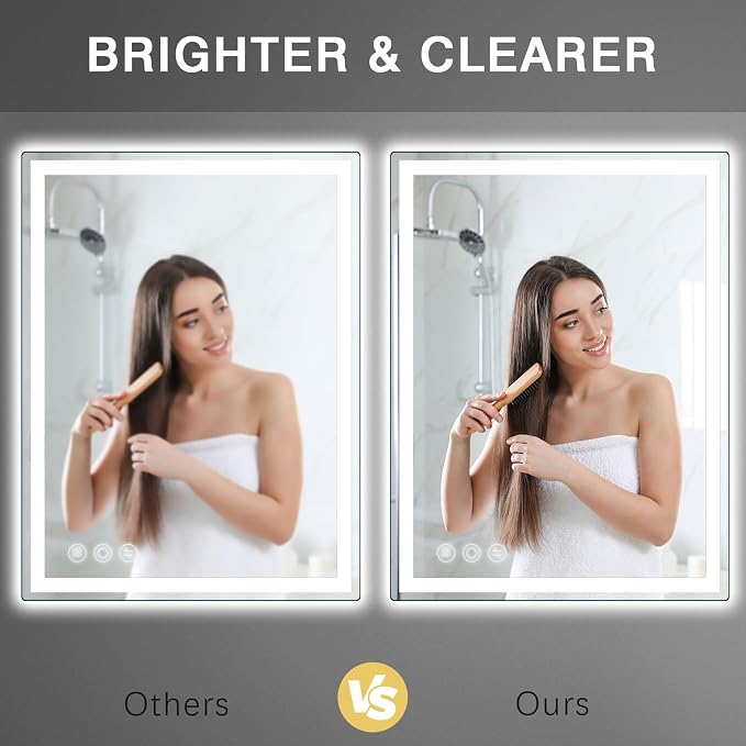 24"x 36" LED Bathroom Mirror - Image 2