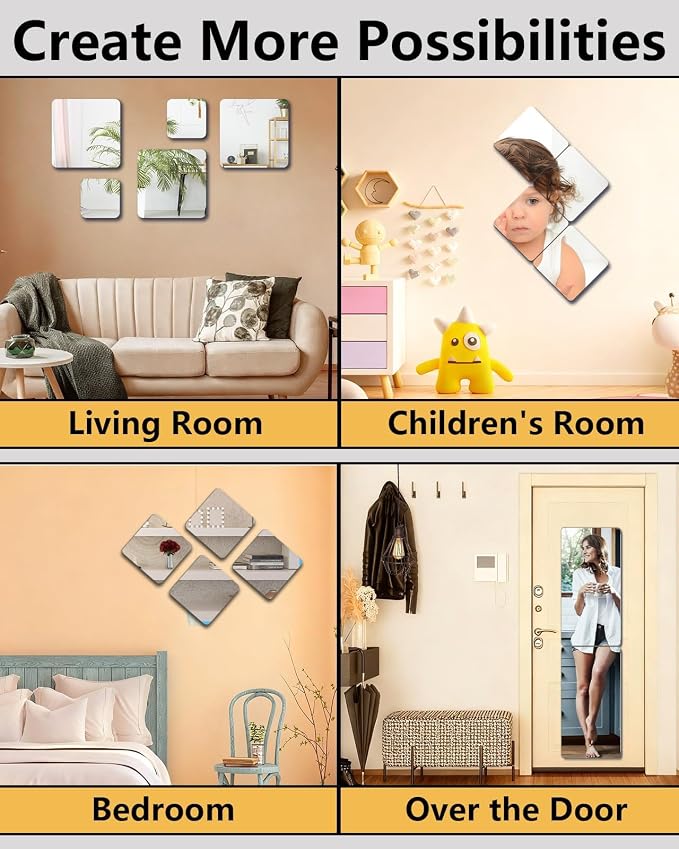 Shatterproof Wall Mirror Full Length - Image 5