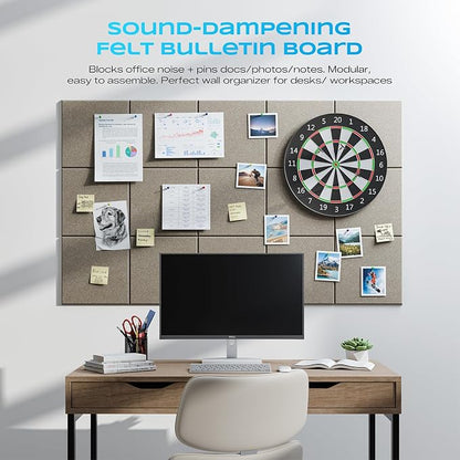 18 Pack Acoustic Panels for Walls, Sound Absorbing Foam Panels for Home & - Image 4
