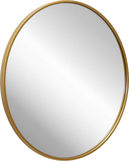 Gold Circle Wall Mirror 24 Inch Round Wall Mirror - Image 8