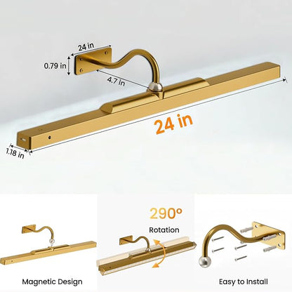 2 Pack 24 Inch Wall Lights for Pictures - Image 5