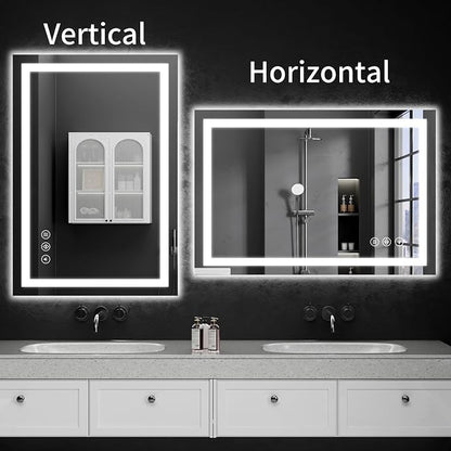 26"x38" LED Bathroom Mirror - Image 9