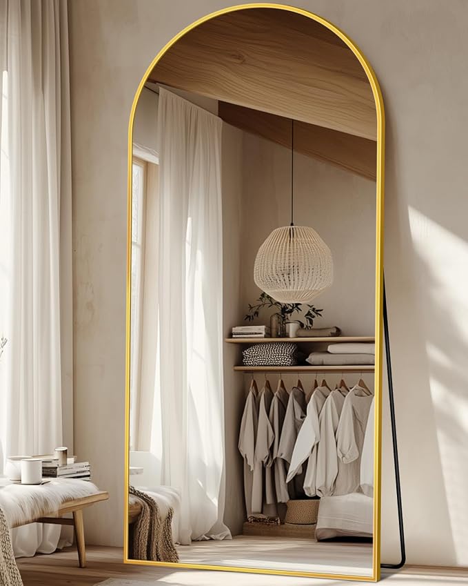 Suidia 71"x28" Arched Full Length Mirror by SuidiaMirror