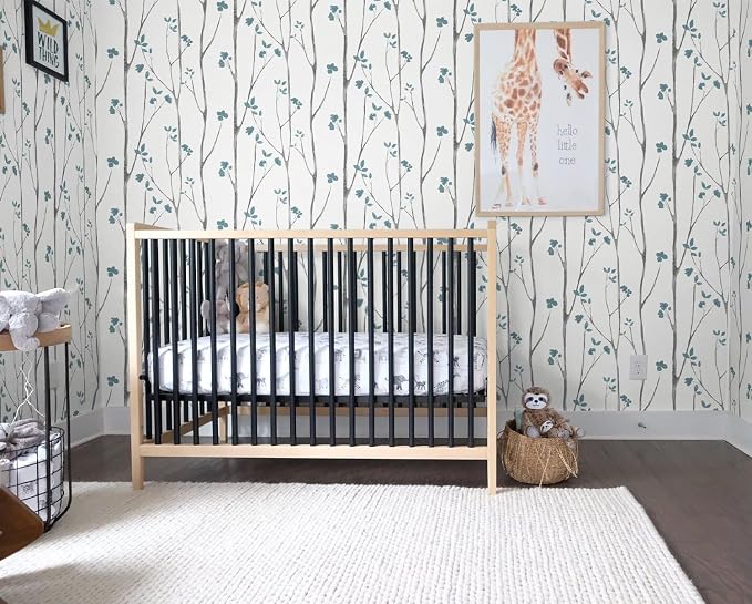 Timeet Peel and Stick Wallpaper Floral Wallpaper Boho Floral Contact Paper - Image 7