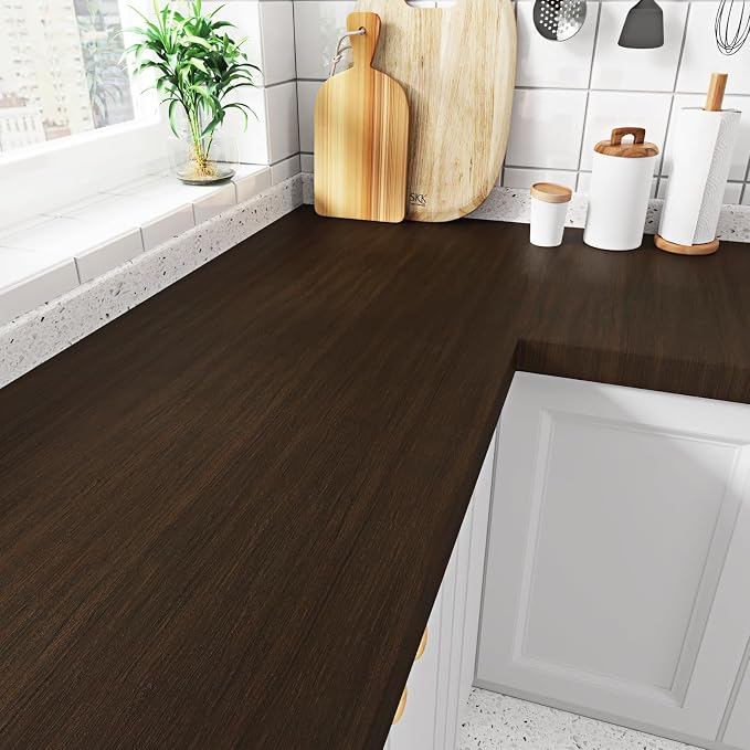 WESTICK Wood Contact Paper for Countertops Waterproof Wood Peel and Stick - Image 5